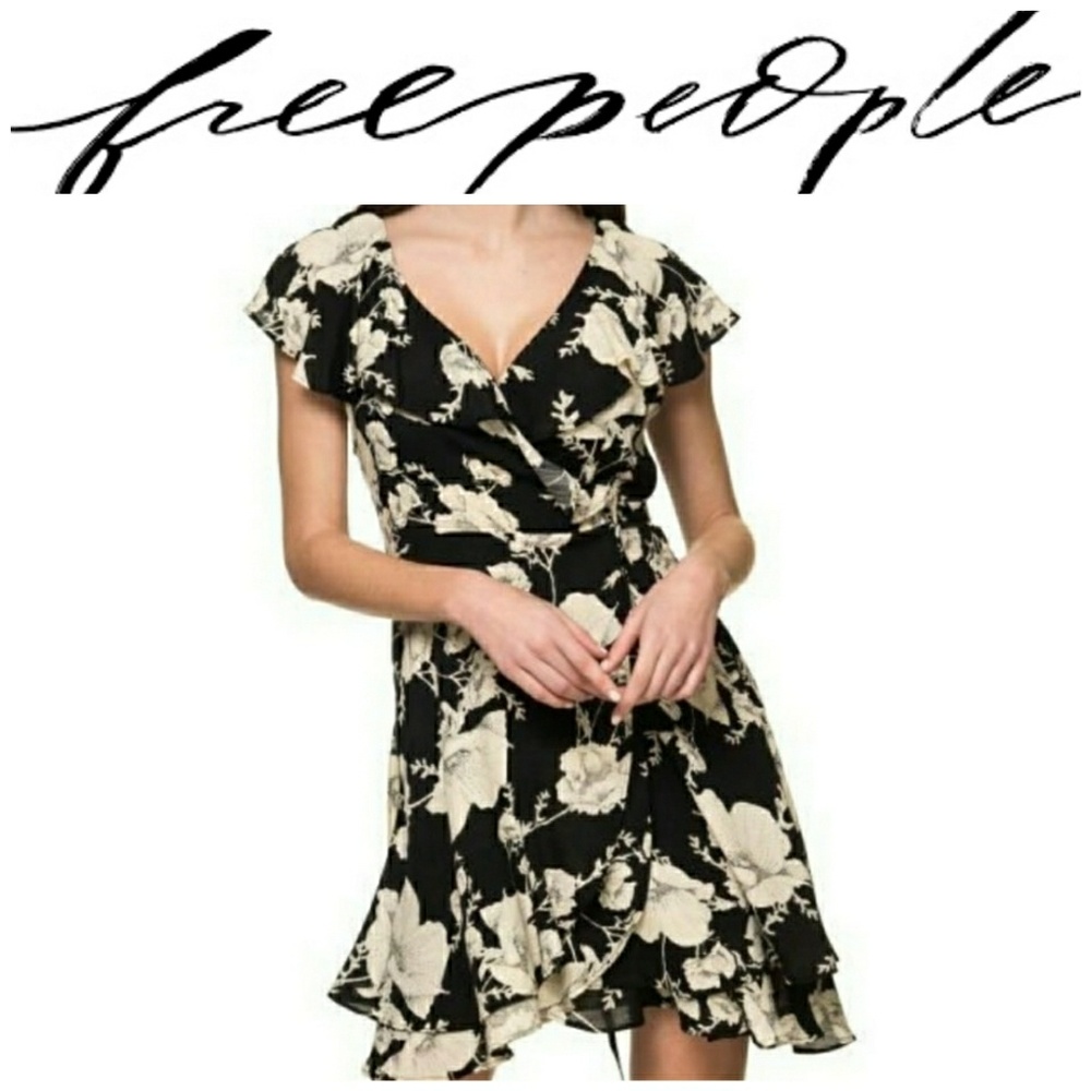 FREE PEOPLE french quarter printed mini dress S